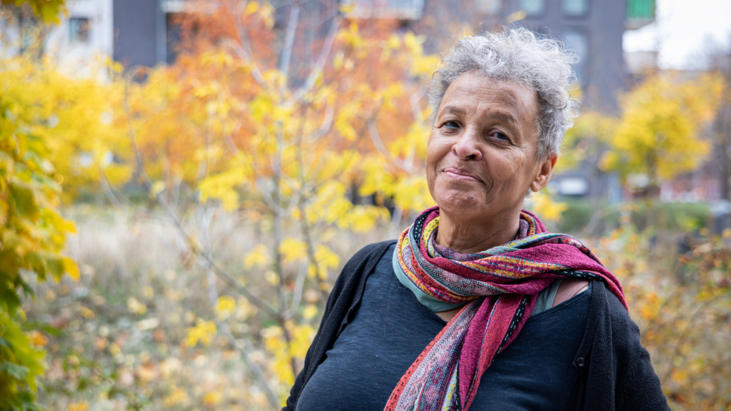 Jacqui, now 69, attended Dekoloniale Berlin to share what it was like growing up in Belgium as a Metis child, how she’s reckoned with her past, and why she won’t stop fighting for justice. © Amnesty International